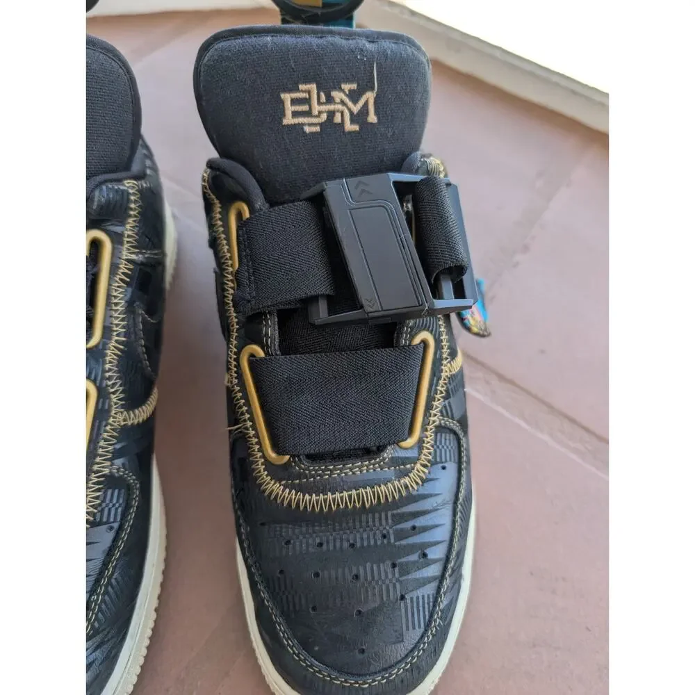 Nike Air Force 1 Utility Black History Month BHM 2019 BV7783 001 Men's Size 7